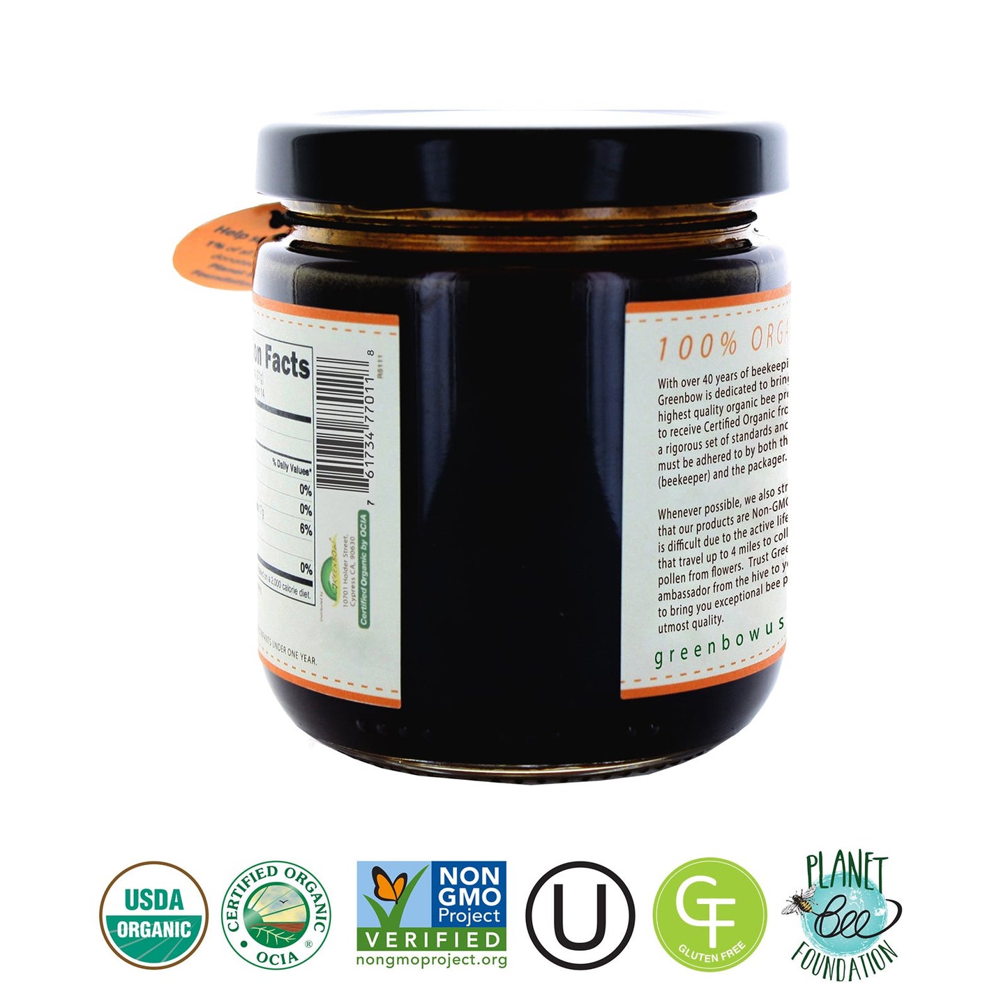 Greenbow Organic large online retailer Forest Honey, 11oz, Pack of 1