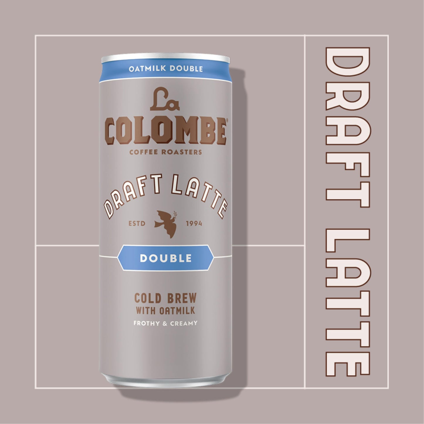 La Colombe Coffee, Oatmilk Double Latte, 11 Fl Oz Cans (Pack Of 12), Coffeehouse Quality Cold Brew, Specialty Grade Coffee Beans