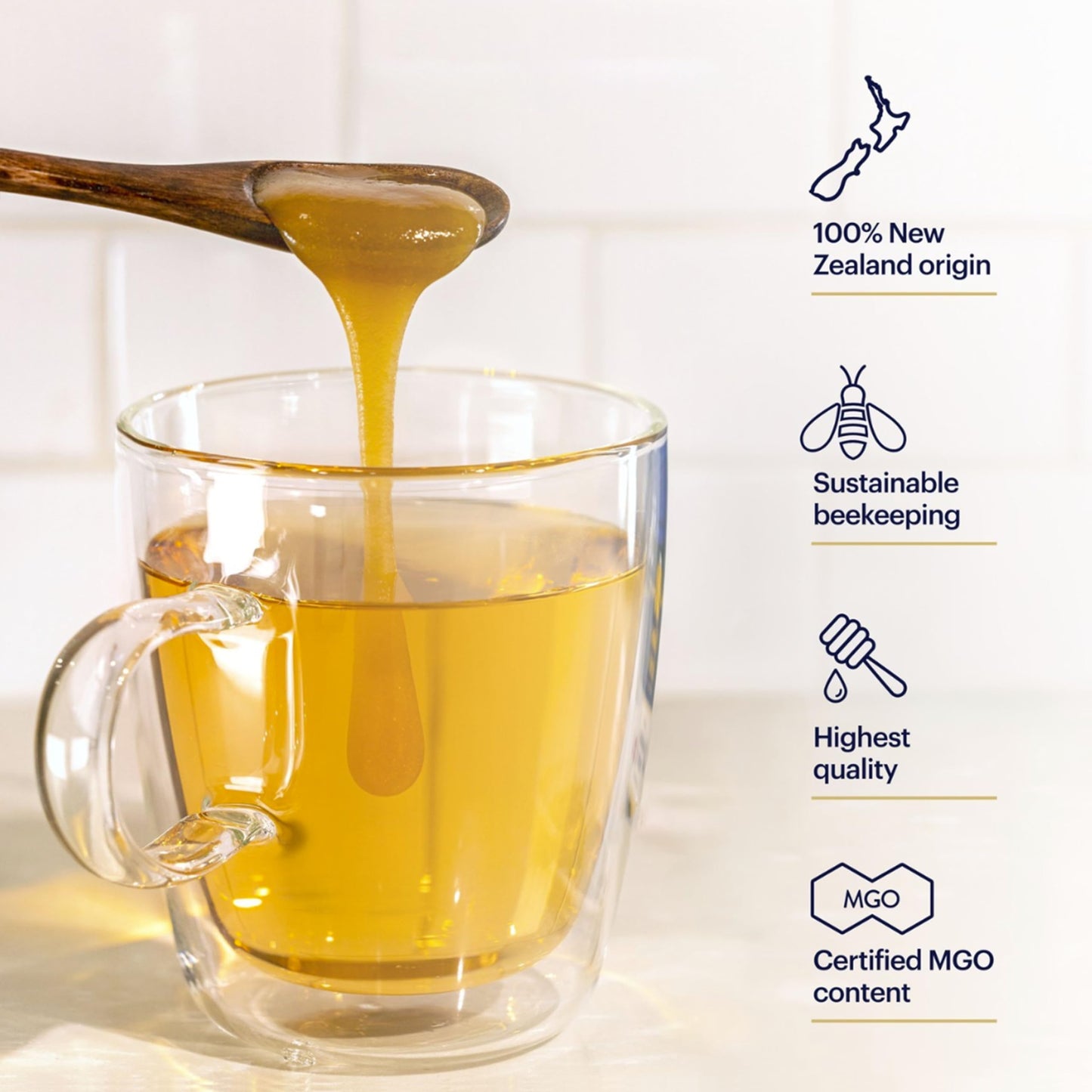 Manuka Health UMF 13+/MGO 400+ Manuka Honey (500g/17.6oz), Superfood, Authentic Raw Honey from New Zealand