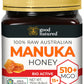 Good Natured Raw Manuka Honey 510+ MGO, 250g (8.8oz), Active & Certified