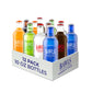 BAWLS Guarana Drink Variety Pack - Caffeinated Soda, 10 Fl Oz (Pack of 12), Assorted Glass Bottles