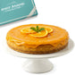 Andy Anand Sugar-Free Orange Glazed Cake, 9-Inch, 2 lb – Diabetic-Friendly, Fresh & Natural Ingredients, No Preservatives, Birthday Gift Box