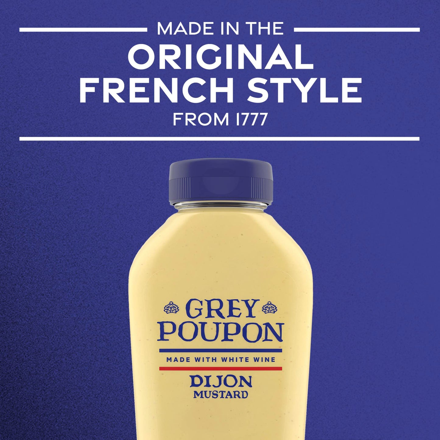 Grey Poupon Dijon Mustard Squeeze Bottle, 10 oz, Pack of 1