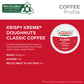 Krispy Kreme Classic Keurig Single-Serve K-Cup Pods, Medium Roast Coffee, 60 Count (6 Packs Of 10)