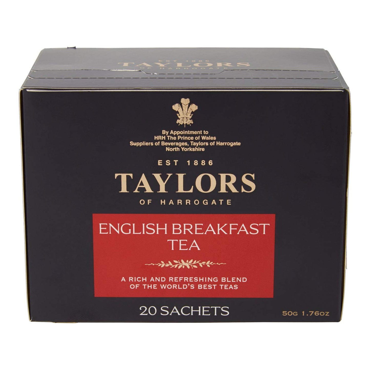 Taylors Of Harrogate English Breakfast, 20 Count (Pack Of 6)