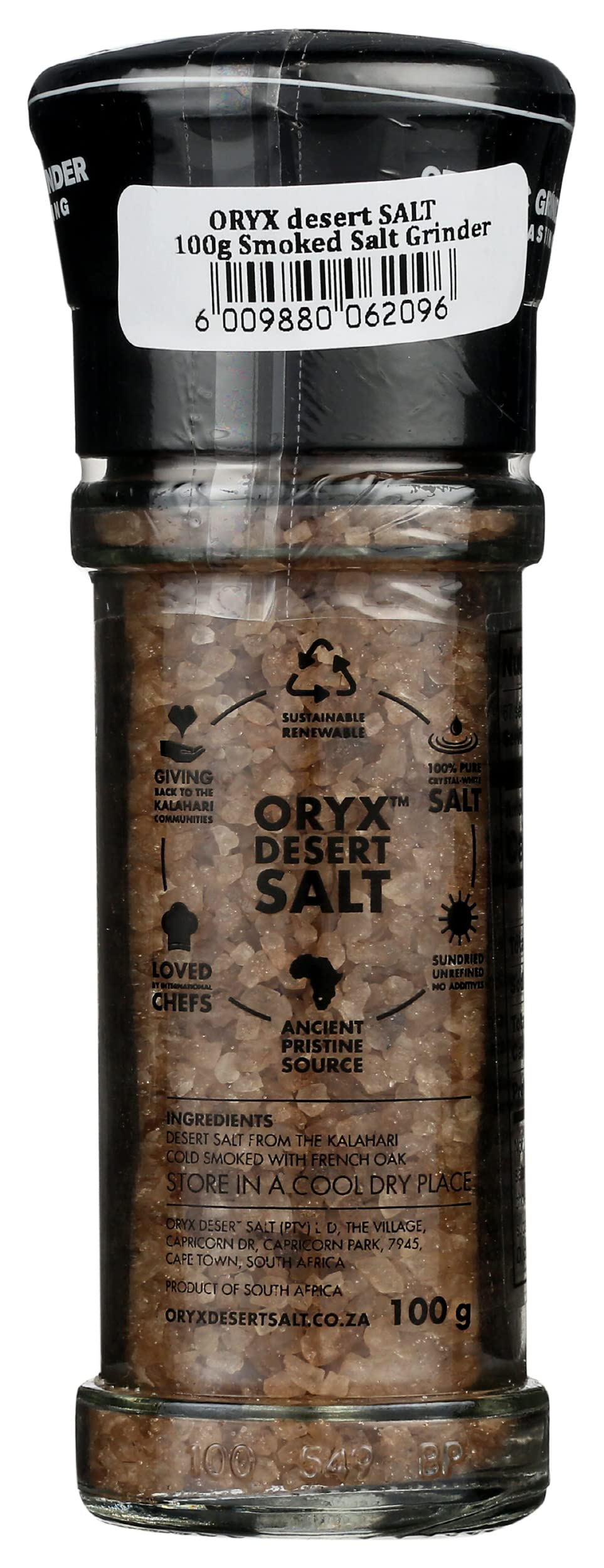 ORYX SMKD SALT GRINDER ( 6 X 100 GRAM )