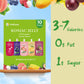 Hethstia Konjac Jelly Pouch Drinkable Variety Pack - Low Calorie, Gluten-Free, Vegan, Keto, Vitamin C, 10 Pack - Lychee, Blueber