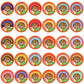 Custom Variety Pack Crazy Cups Decaf Flavored Coffee for Keurig, 30 Count, Single Serve, Model SYNCHKG071394