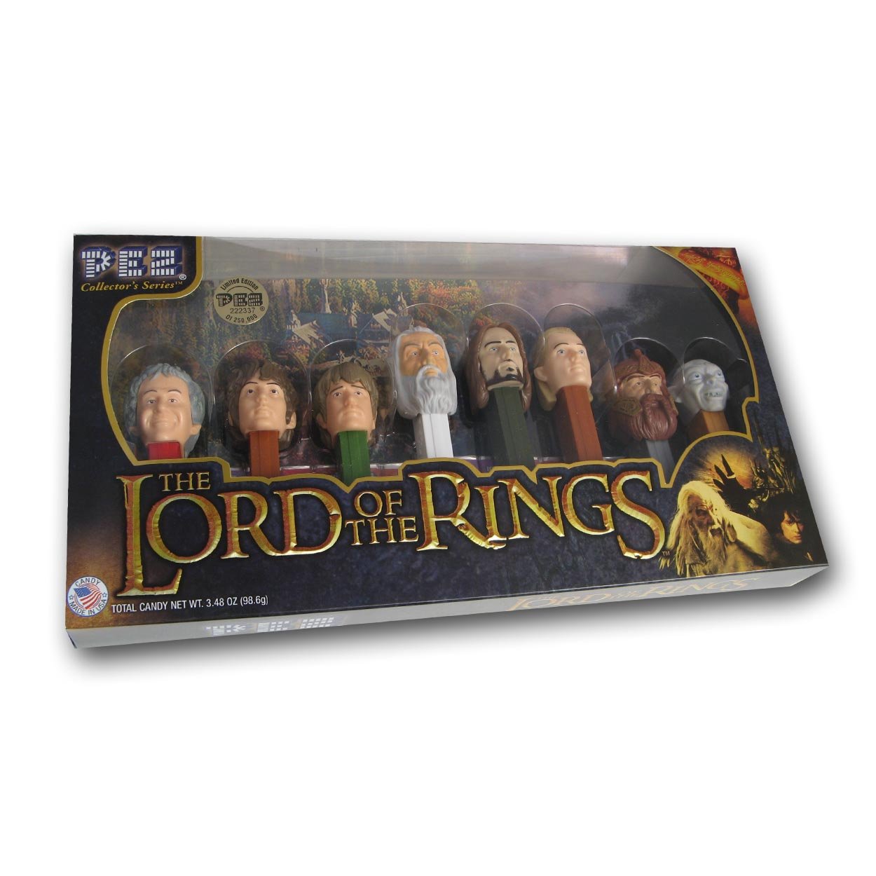 The Lord Of The Rings Pez Gift Set (Pez Collector Series) Limited Edition