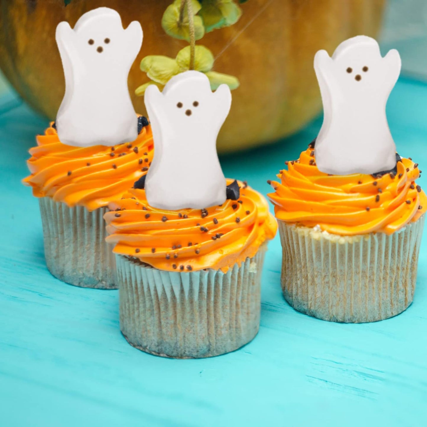 Halloween Peeps Ghost Marshmallows  Classic Spooky Candies  Cupcake and Dessert Toppers  3 Count (Pack of 3)