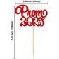 Gyufise 24Pcs Prom 2025 Cupcake Toppers 2025 Graduation Cupcake Picks 2025 Graduation Class Of 2025 Cake Decorations For Graduat