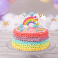 Gyufise 30Pcs Mini Balloon Cake Topper Foam Ball Cake Picks Decorations Faux Pearl Balls Diy Cake Topper Decoration For Baby Sho