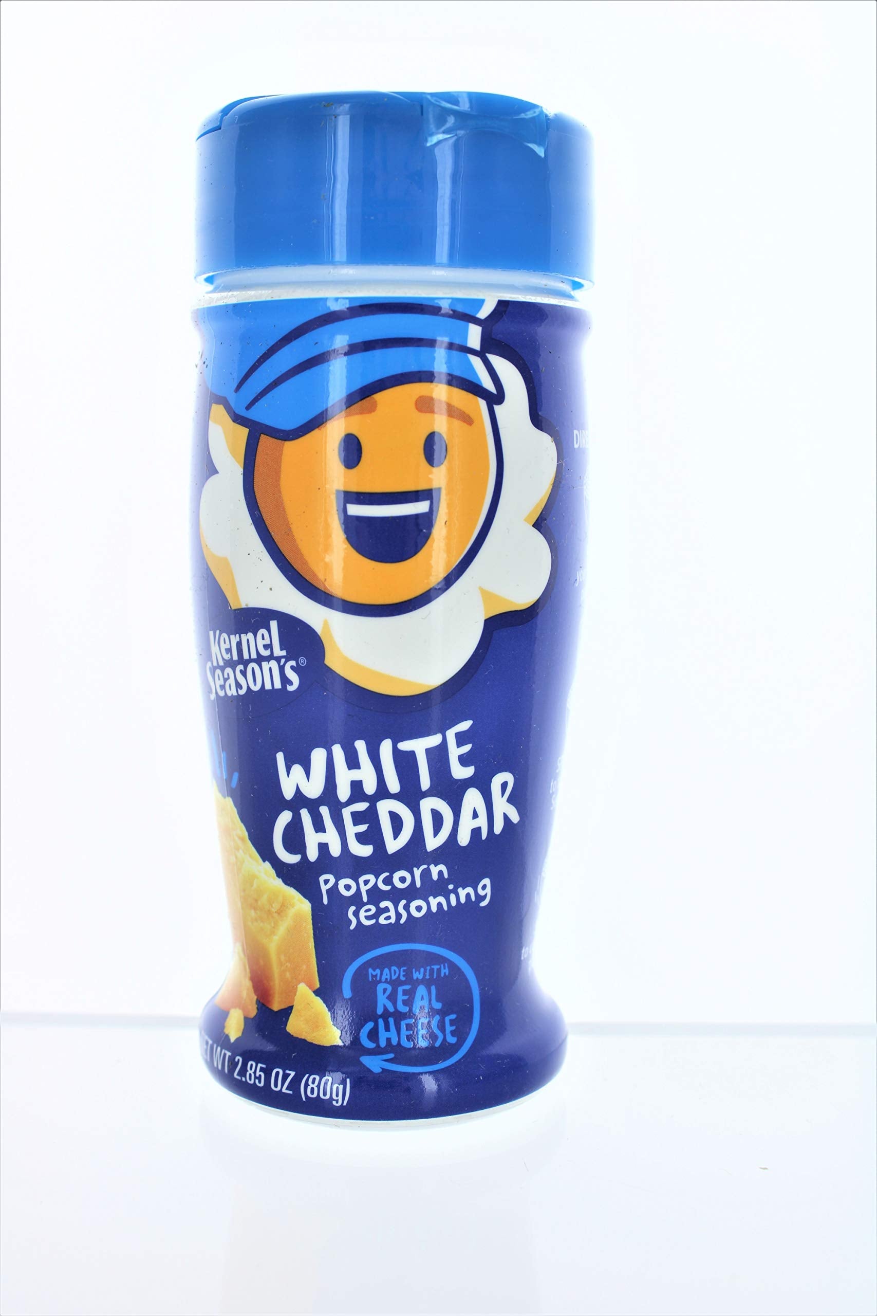 Kernel Seasons, White Cheddar Popcorn Seasoning, 2.85oz Bottle (Pack of 2)