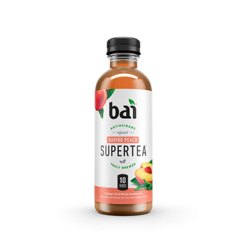 Bai Peach Tea, Antioxidant Infused, 18 Fl Oz (Pack of 1), Model 20022488