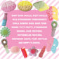 Vinterland - Bubs Swedish Candy Mix (1.2 Pounds) - Assorted Swedish Candy Bubs Godis - Big Bubs Rombs, Big Bubs Ovals & Big Swed