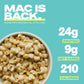 Kaizen High Protein White Cheddar Mac & Cheese - Low Carb, Keto Friendly, High Fiber, Gluten-Free, Non-GMO - 6.4 Ounces (Pack of