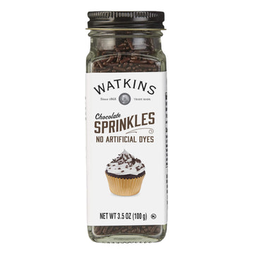 Watkins Chocolate Decorating Sprinkles, 3.5 Ounce, Pack Of 3