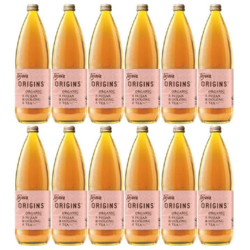 Tejava Oolong Iced Tea, Unsweetened, USDA Organic, 12 Pack, 1 Liter Bottles, Non-GMO, Kosher, Brewed in Small Batches