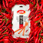 Spicy Strips - Spicy Gluten Latiao  Chinese Special Casual Snack Food  Made From Wheat/Chili/Spice  Low Sugar and Low Calories  Best Vegan  78g (Pack of 2)