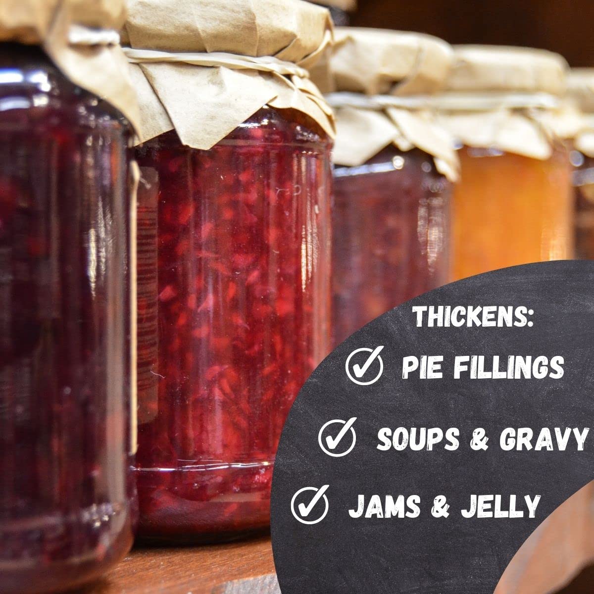 WinCrest Clear Jell (Clearjel) Canning Starch, Cook Type, 2.5 Lb Tub - Ideal for Canning & Thickening, 40 Fl Oz Size