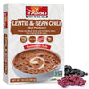 Truly Indian Spiced Lentil & Bean Chili, 10 Ounce, Vegan, Ready to Eat, Traditional Indian Food