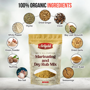 Aris All Purpose Seasoning For Marinating, Bbq Rub, Chicken Rub, Pork Rub, Bbq Seasoning And Dry Rub Mix For Meat, Pork Chops, S