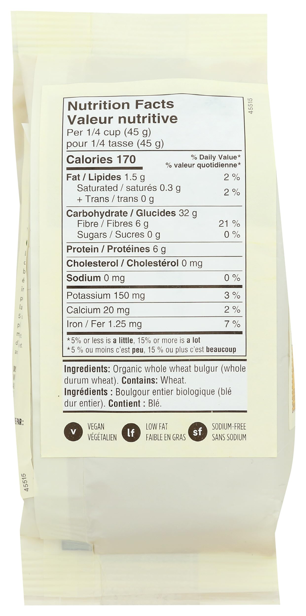 365 by Whole Foods Market Organic Bulgur Wheat, Whole Grain, 8.8 Ounce