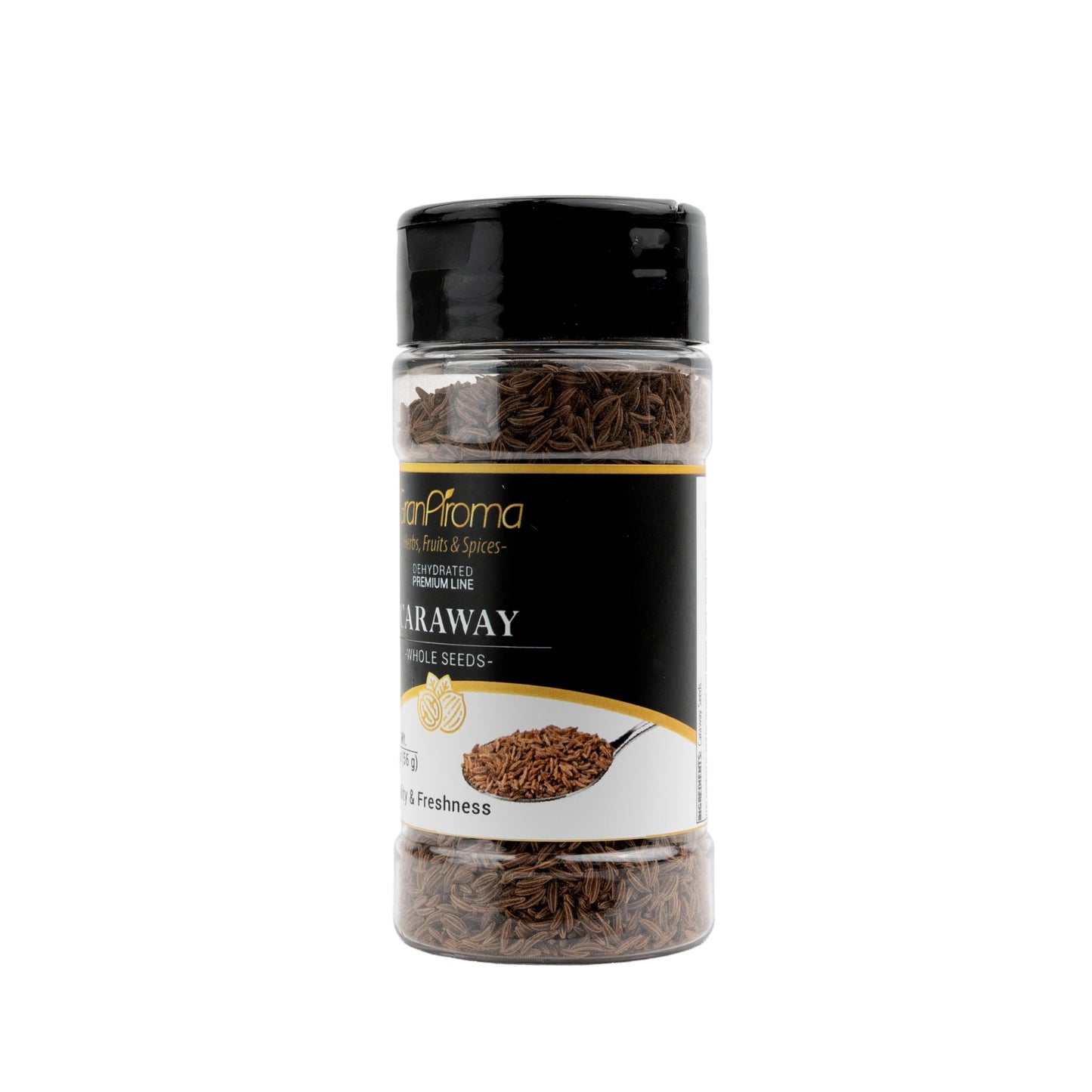 Granaroma Caraway Seeds, Aromatic Spice, Light Licorice Taste (2 Ounce)