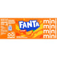 Fanta Orange Soda Can, Pack of 10, 7.5 fl oz Each, Refreshing Carbonated Beverage