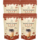 Soeos Boba Pearls, Black Tapioca Pearls 8.8 oz(Pack of 4), Black Sugar Flavor Boba Pearls for Bubble Tea, Smoothies & Desserts -