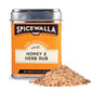 Spicewalla Honey and Herb Rub - Garlic, Brown Sugar, Basil, 3.8 oz, Non-GMO, Gluten Free