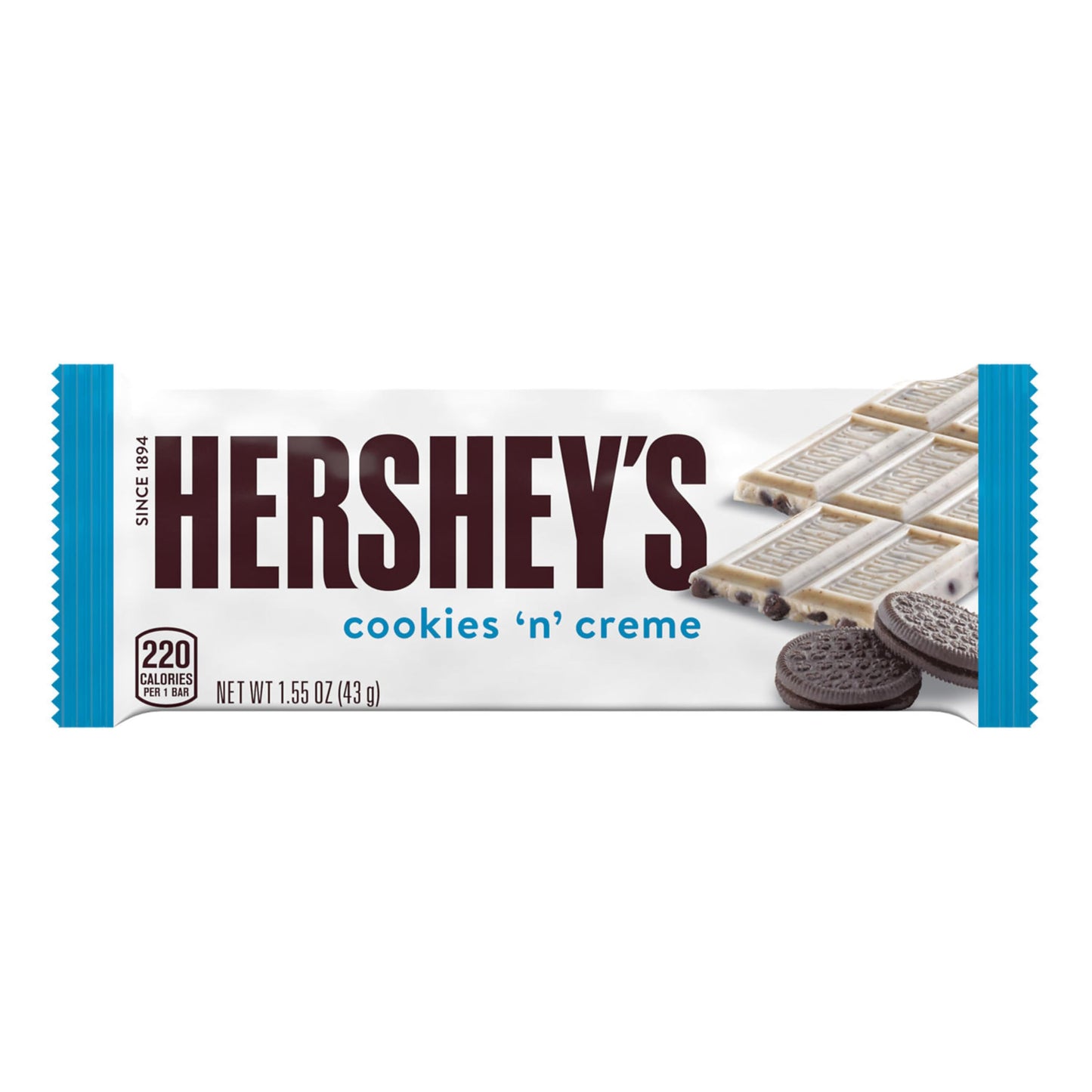 Hershey'S Cookies 'N' Creme Candy Bars, 1.55 Oz (36 Count)