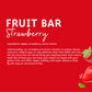 Mate Apple + Strawberry Healthy Snack, 100% Natural Real Fruit Bar & Gluten-Free & Vegan & Non GMO & Kosher - Zero Added Sugar,