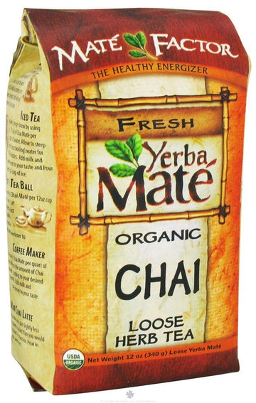 Chai Yerba Mate12 Ozmate Factor
