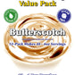 Gramzero Butterscotch Sugar Free Pudding Mix 12-Pack, Great For Nutrition Club Meal Replacement Shakes, Low Calorie Dessert, Ste