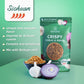 Homtiem Crispy Garlic & Onion : Sichuan 3.5 Oz., Versatile Seasoning, All-Natural, Non-Gmo, Vegan & Gluten-Free, Ready-To-Use, K