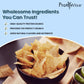 Protiwise Ranch Protein Chips | High Protein 15G, High Fiber | Gluten-Free, Low Calorie, Low Carb Snack | Guilt-Free Healthy Snacks | 7/Bags