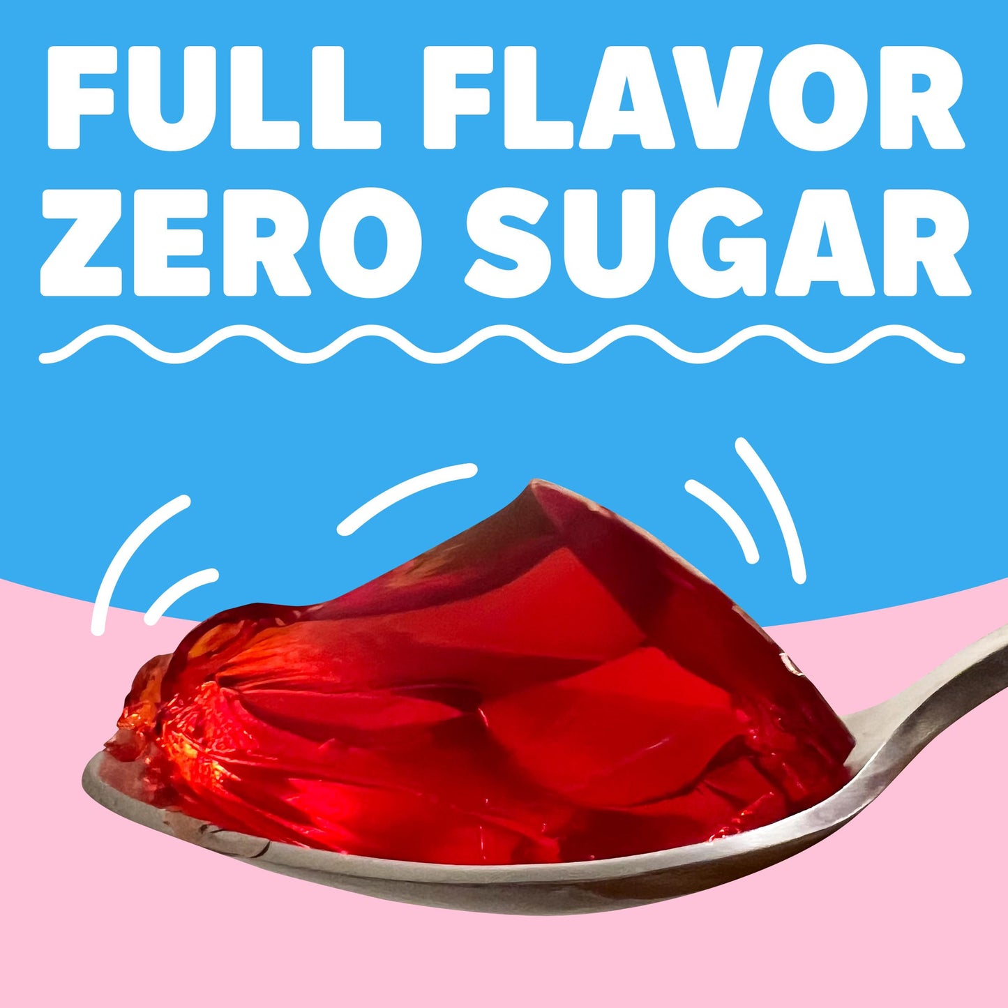 Jell-O Strawberry Artificially Flavored Zero Sugar Ready-to-Eat Gelatin Snack Cups, 4 ct Cups