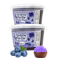 Fusion Select Bursting Boba Pearls - Blueberry Flavor, 15.87 Ounce (Pack of 2), Cream Color Toppings for Fruit Tea Snacks