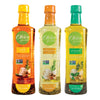 Oleico Gourmet -Infused High Oleic, Non GMO Certified, Kosher Verified, Expeller Pressed, High Heat Stable Safflower Oil, Assort