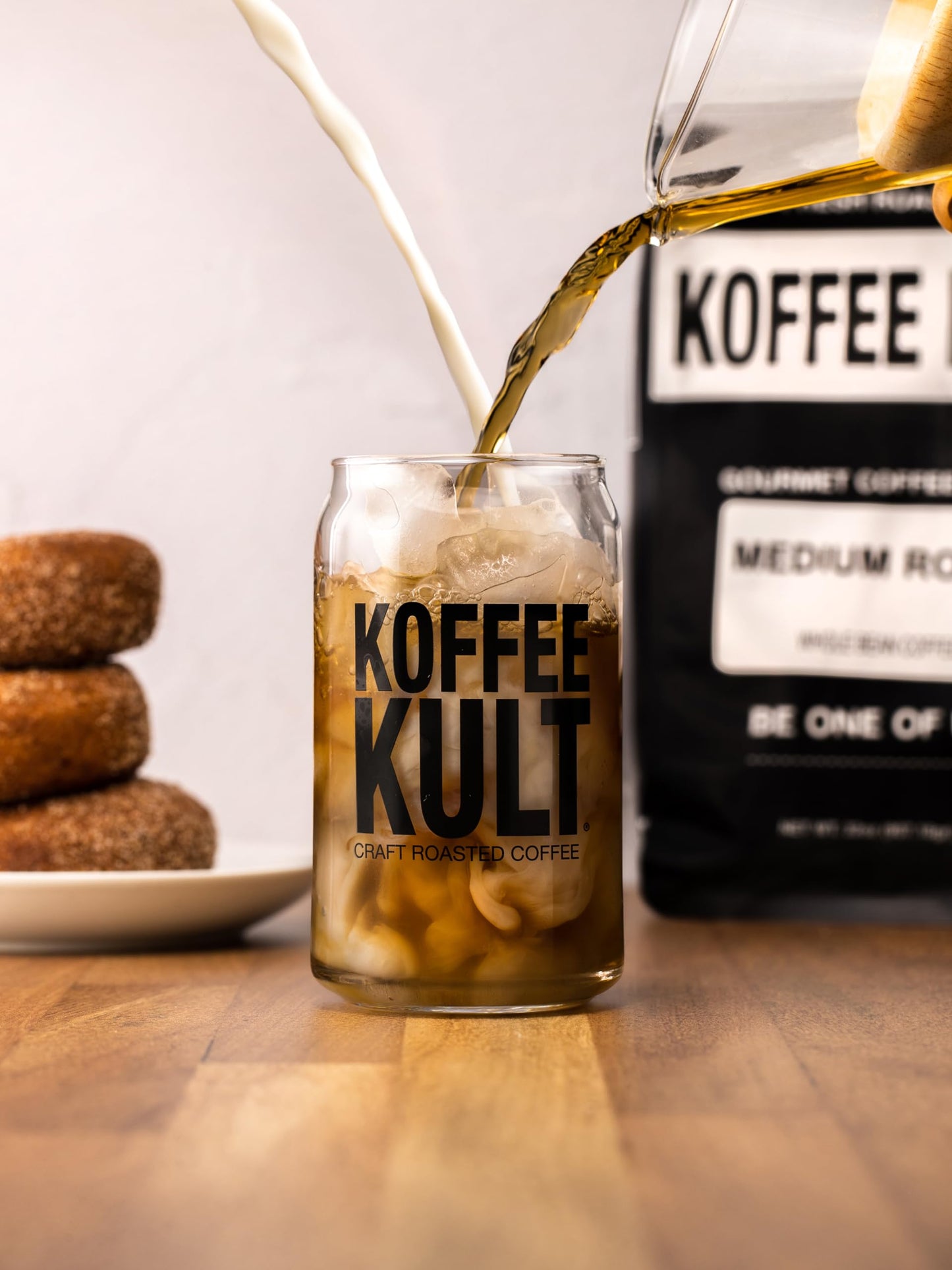 Koffee Kult Colombian Medium Roast Coffee Beans, 100% Arabica, Whole Bean, 80oz