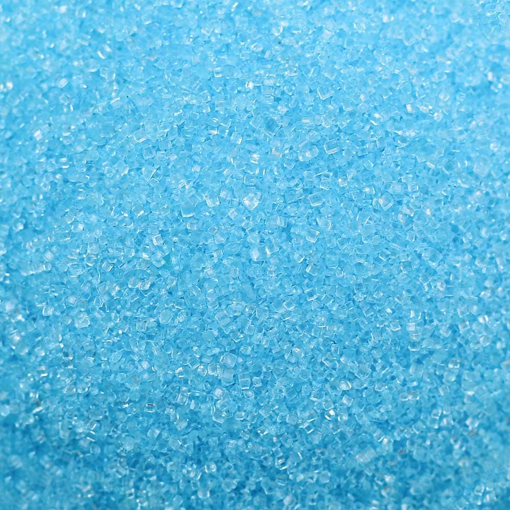 Kasvan Blue Sanding Sugar Sprinkles - Edible Sugar Crystals, Baking Cake Decorations, Ice Cream Toppings cupcake Decorating, Wed