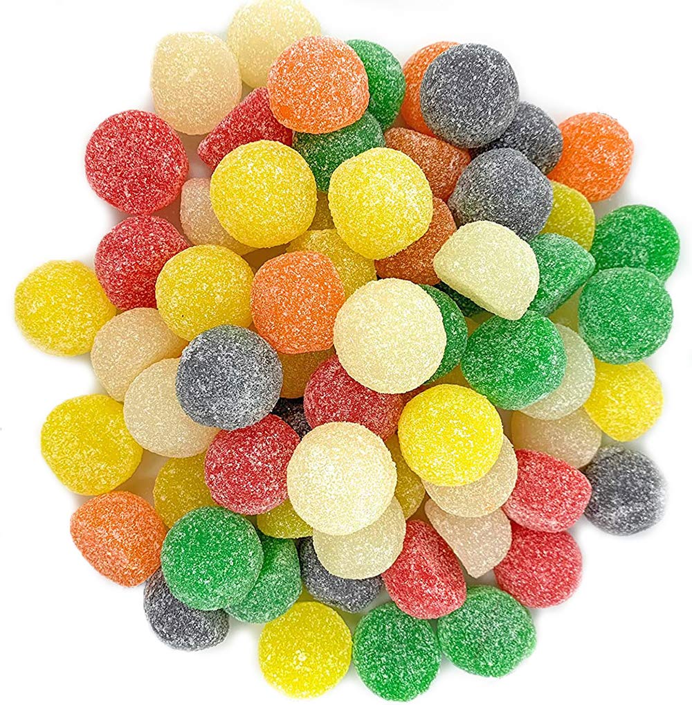 SweetGourmet Assorted Giant Gum Drops | Large Gumdrops Jelly Candy | 2.5 Pounds