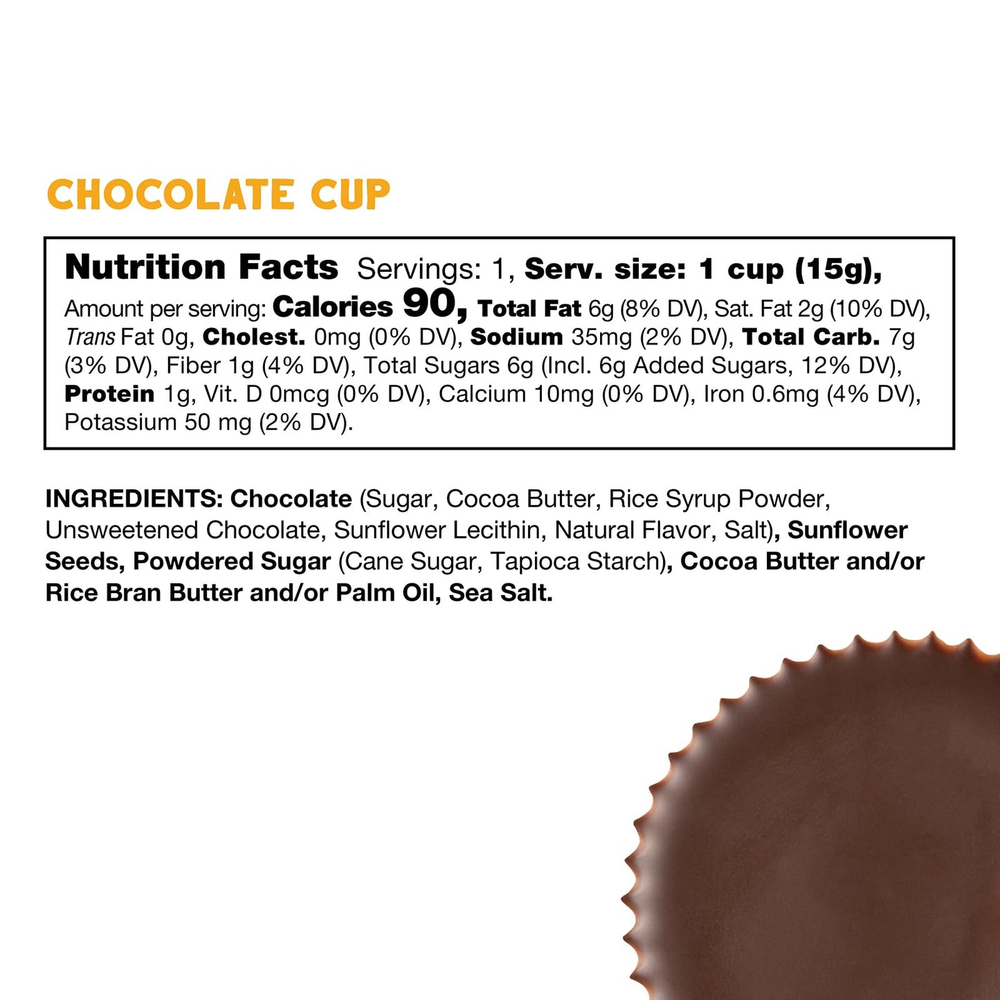 Free 2b chocolate Sun cups gluten-Free Dairy-Free Nut-Free and Soy-Free - 2-cup Packages (Pack of 12) (24-cups Total)
