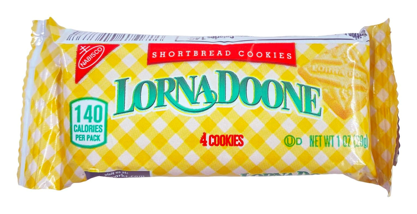Lorna Doone Shortbread Cookies | 1 oz Packs | Kosher | 30 Count