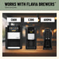 Flavia French Roast Coffee Freshpacks, Dark Roast, 1.6 Ounce (Pack of 1), Compatible with Flavia malt-inspired