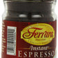 Ferrara Instant Espresso Coffee, 2-Ounce Glass Jars (Pack Of 6)