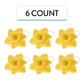 Global Sugar Art Daffodil Sugar Cake Flowers, Yellow, 6 Count By Chef Alan Tetreault