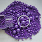 Edible Purple Pearl Sugar Sprinkles Candy Mix Size Baking Edible Cake Decorations Cupcake Toppers Cookie Decorating Wedding Part