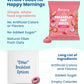 Amara Breakfast Oat Melts - Organic Toddler Snack - Single Serve Fiber-Packed Oat Bites With Real Fruit, No Added Sugar, Quick Dissolving, Strawberry - 12 Pack